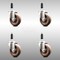 Service Caster 4 Inch 316SS High Temp Glass Filled Nylon 7/8 Inch Expanding Stem Caster Set SCC-SS316EX20S414-GFNSHT-78-4 - alternate 1